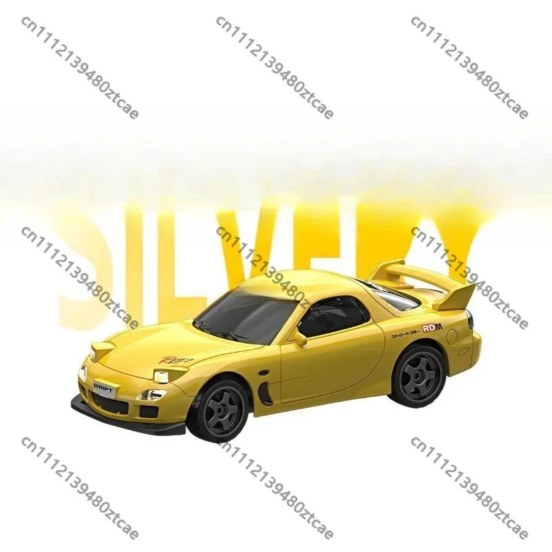1:43 Mini RC Drift Car Desktop Pocket Racing Remote Control Car Kids Hobby Model Toy
