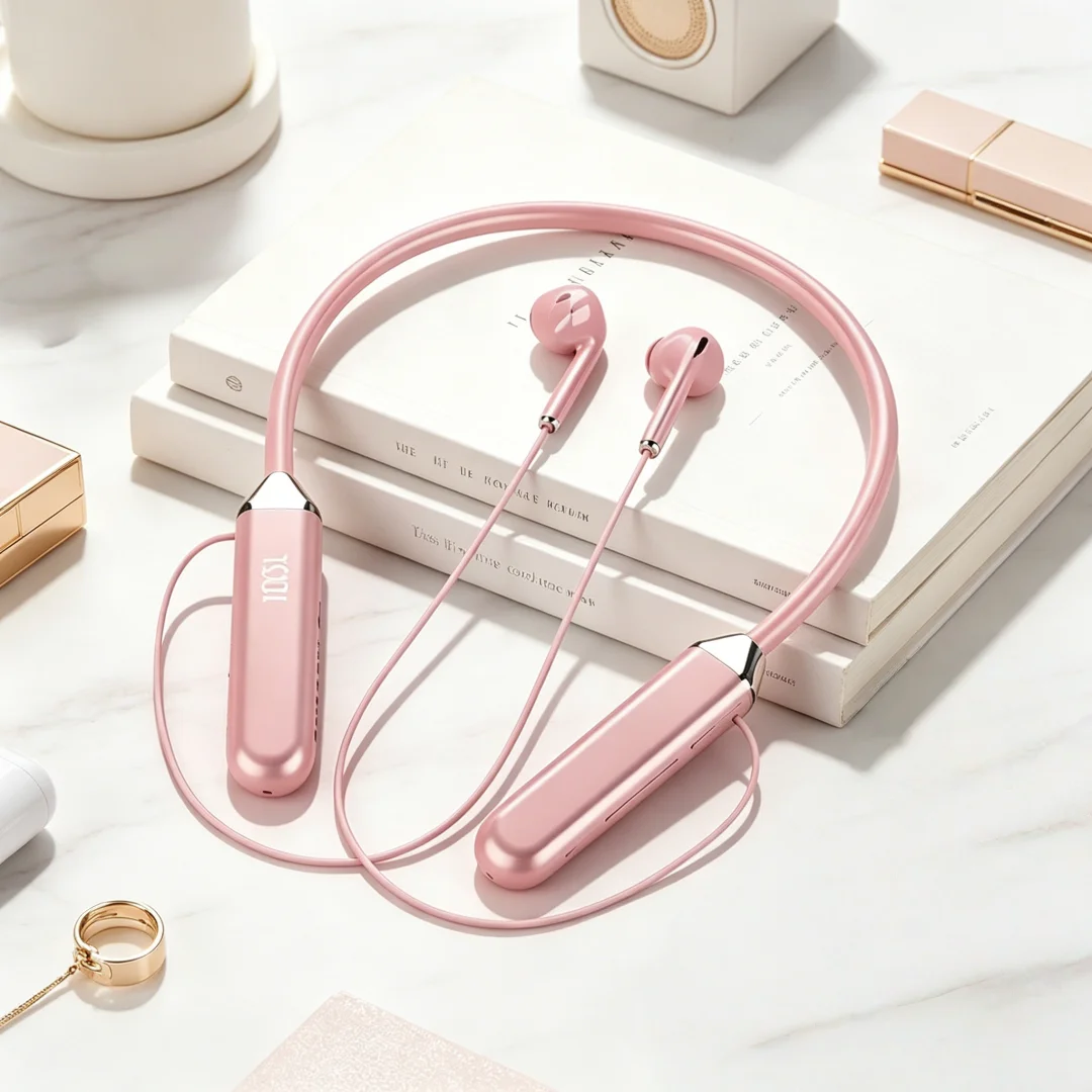 New TWS HiFi Sound Neckband Long battery Life Wireless Bluetooth5.3 Headphones Earphones Sports Gamer Headsets Noise Reduction