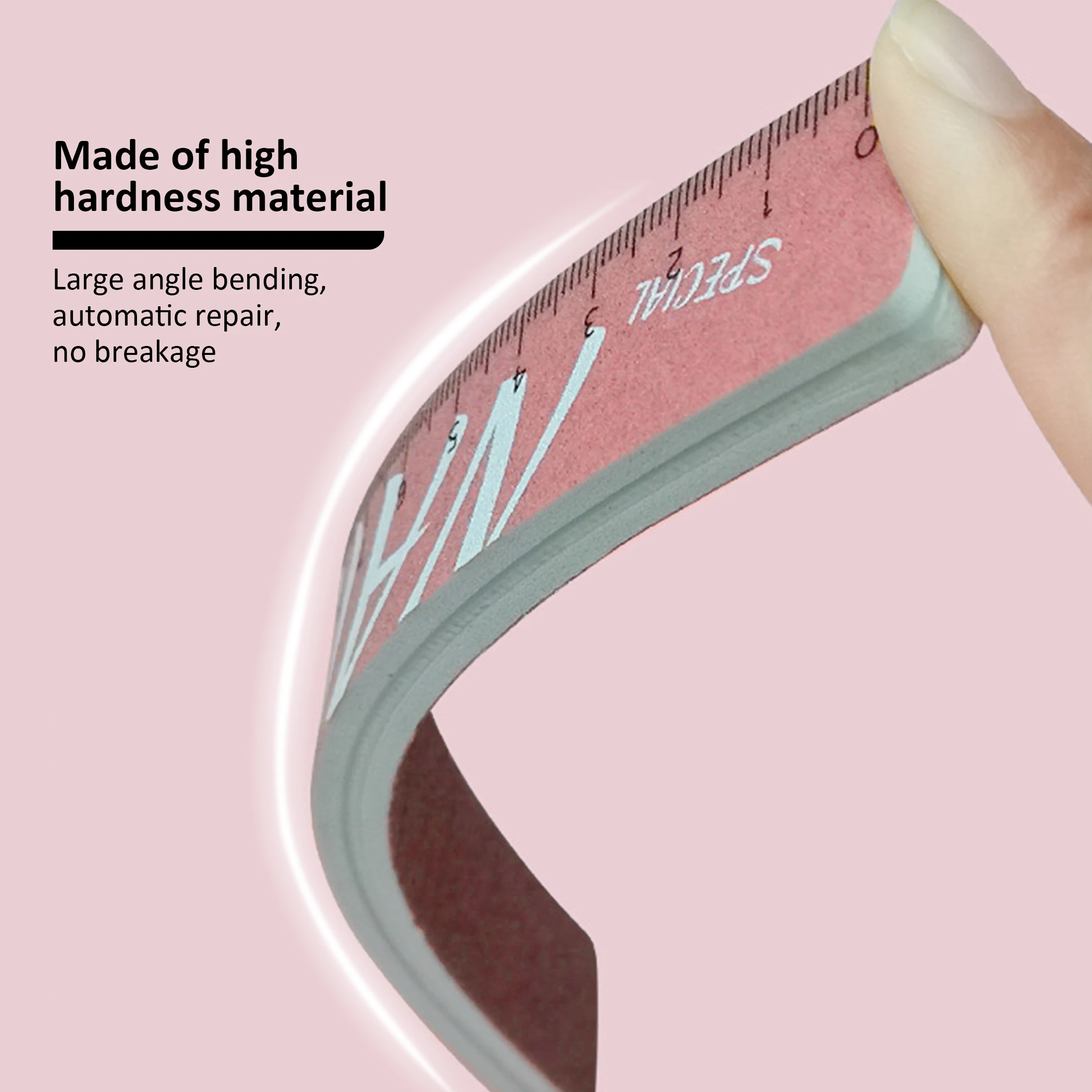 تخرج شريط تلميع طلاء الأظافر مع 80/80 حصى الوردي ملف سميك تلميع إزالة الأظافر على الوجهين ملف الأظافر الشريط #3