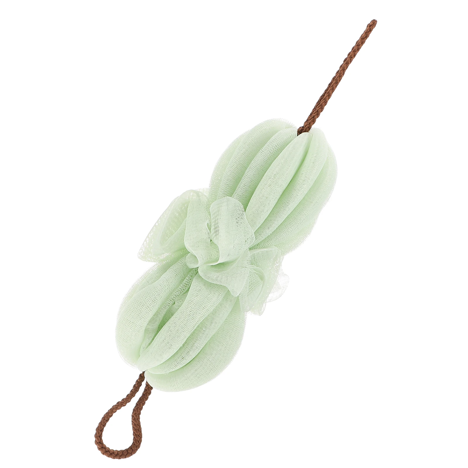 

2Pcs Bath Flowers Back Cleaning Towels Exfoliating Scrubbers Practical Bath Tools Green Man Long Time Use Durable Easy Clean