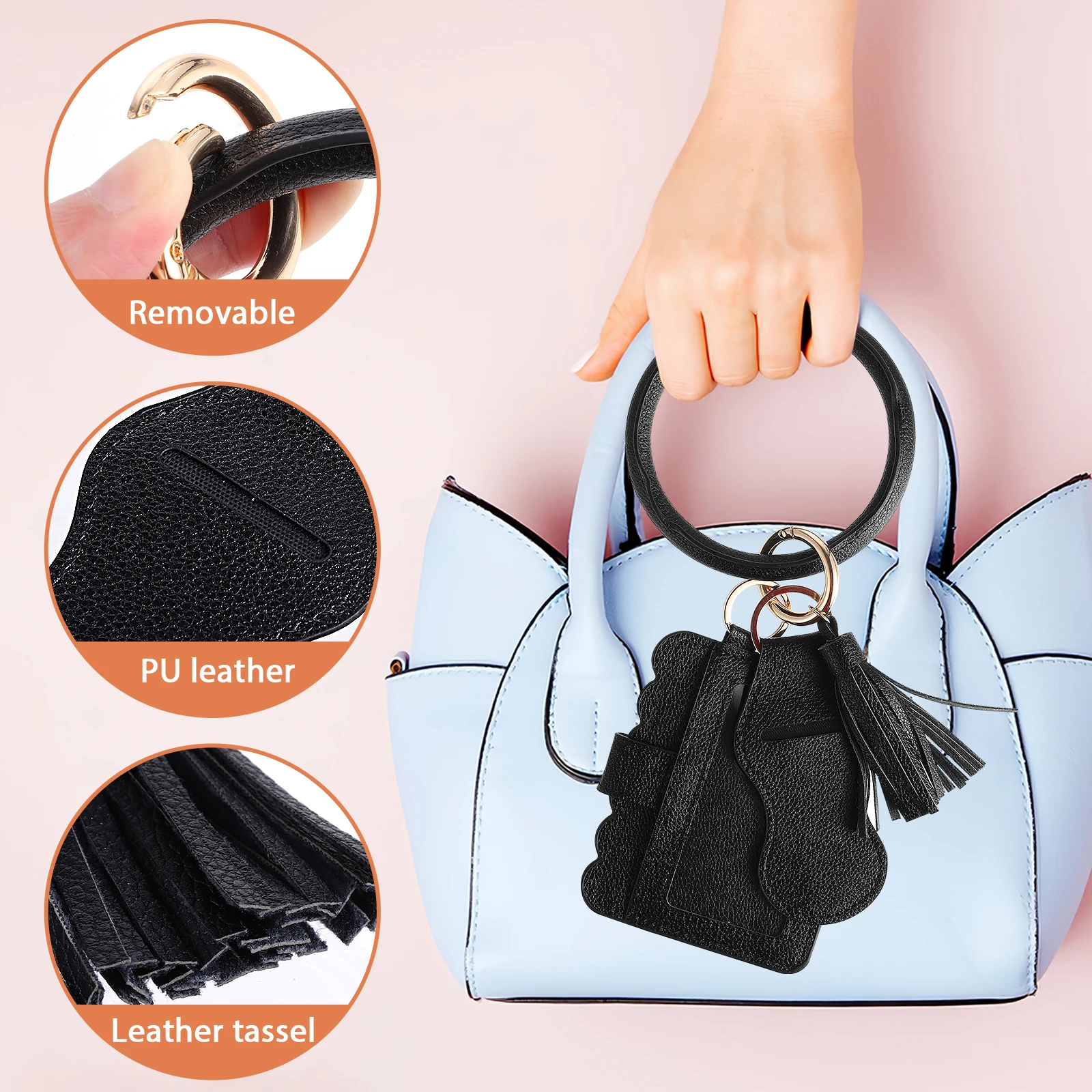 

Lipstick Card Pack Women Wristlet Purse While Wallet Holder for Ring Bracelet 's