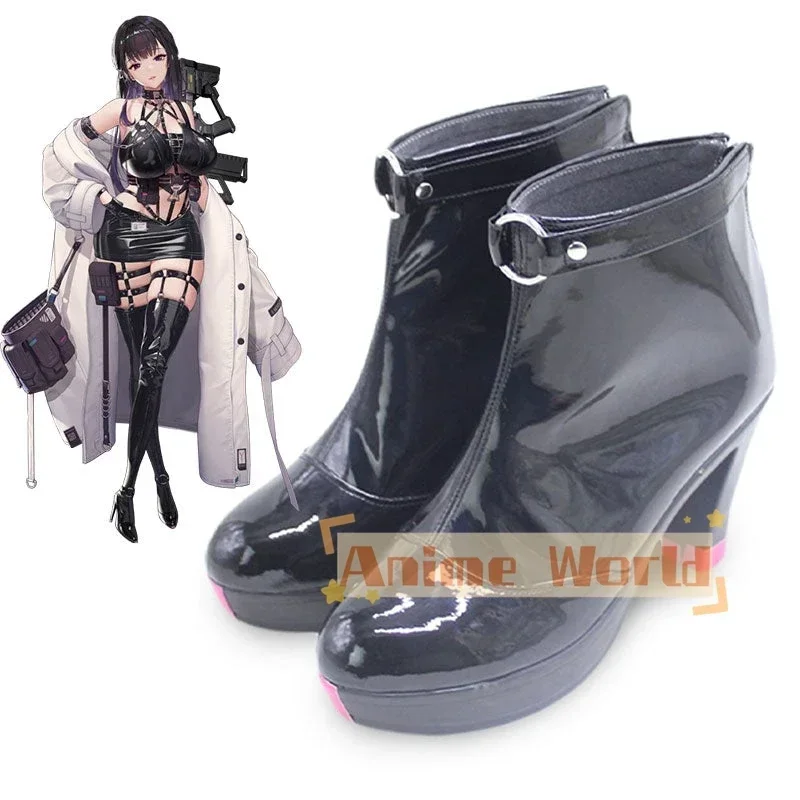 Goddess Of Victory: Nikke Mihara Cosplay Shoes Halloween Carnival Boots Custom Made