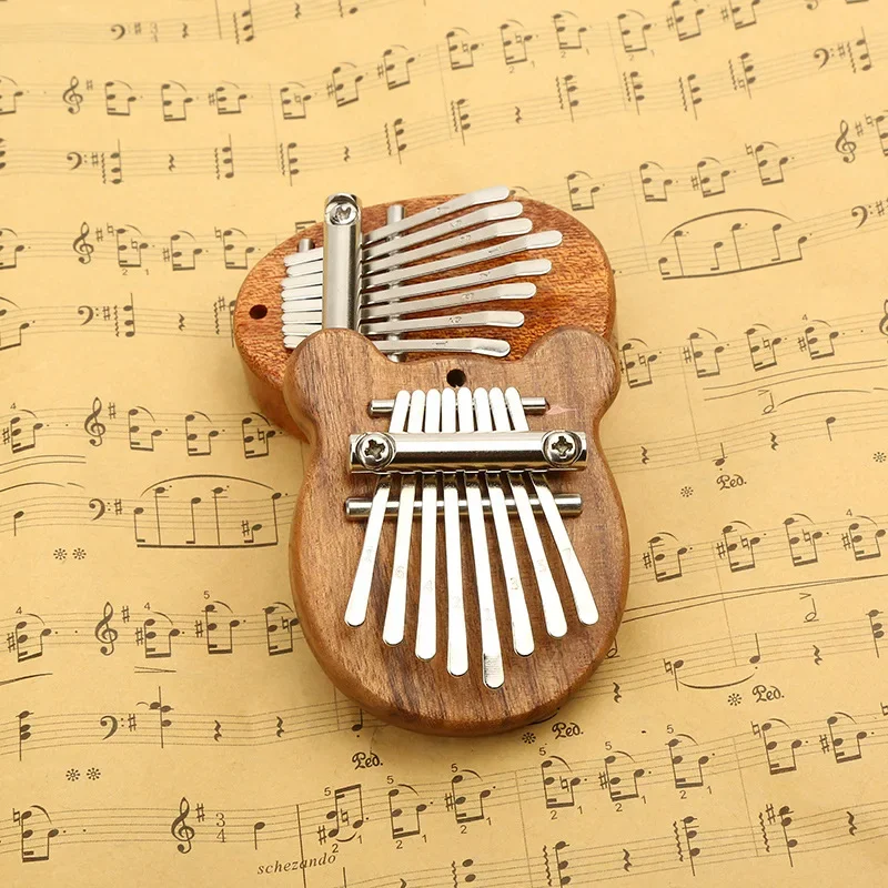 Mini Kalimba Exquisite Finger Thumb Piano Marimba Musical Good Accessory Pendant Gift Finger Keyboard Musical Instrument