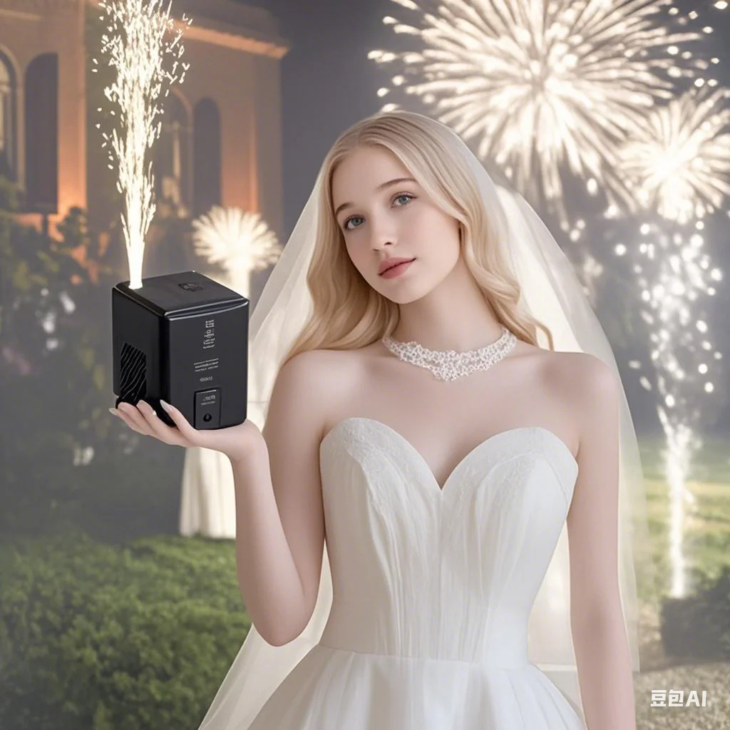 First Dance Gender Reveal Cold Spark Machine Indoor Outdoor Stage Effect Fountain Sparkular Mini Party Wedding Event Ti Powder