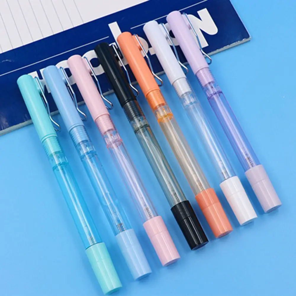 Hand Sanitizer Office Stationery Supplies Refillable Bottle Pump Sprayer Spray Pen Spray Gel Pen Signing Pen Gel Ink Pens