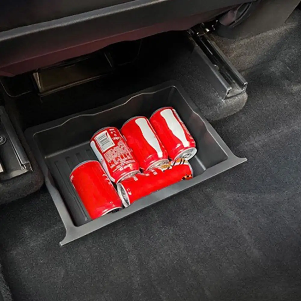 Kunststoff-Aufbewahrungsbox für Autos, Aufbewahrungsregal unter dem Sitz, Autositz-Organizer, Aufbewahrungsbox unter dem Sitz, Fahrzeug-Untersitzschubladenhalter – Detail 6