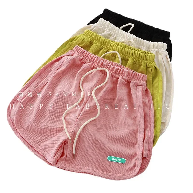 Baby Girls Boys Shorts Kids Short Pant Toddler Candy Color Trousers 2024 Summer 1 To 12 Yrs Children\'s Clothes Casual