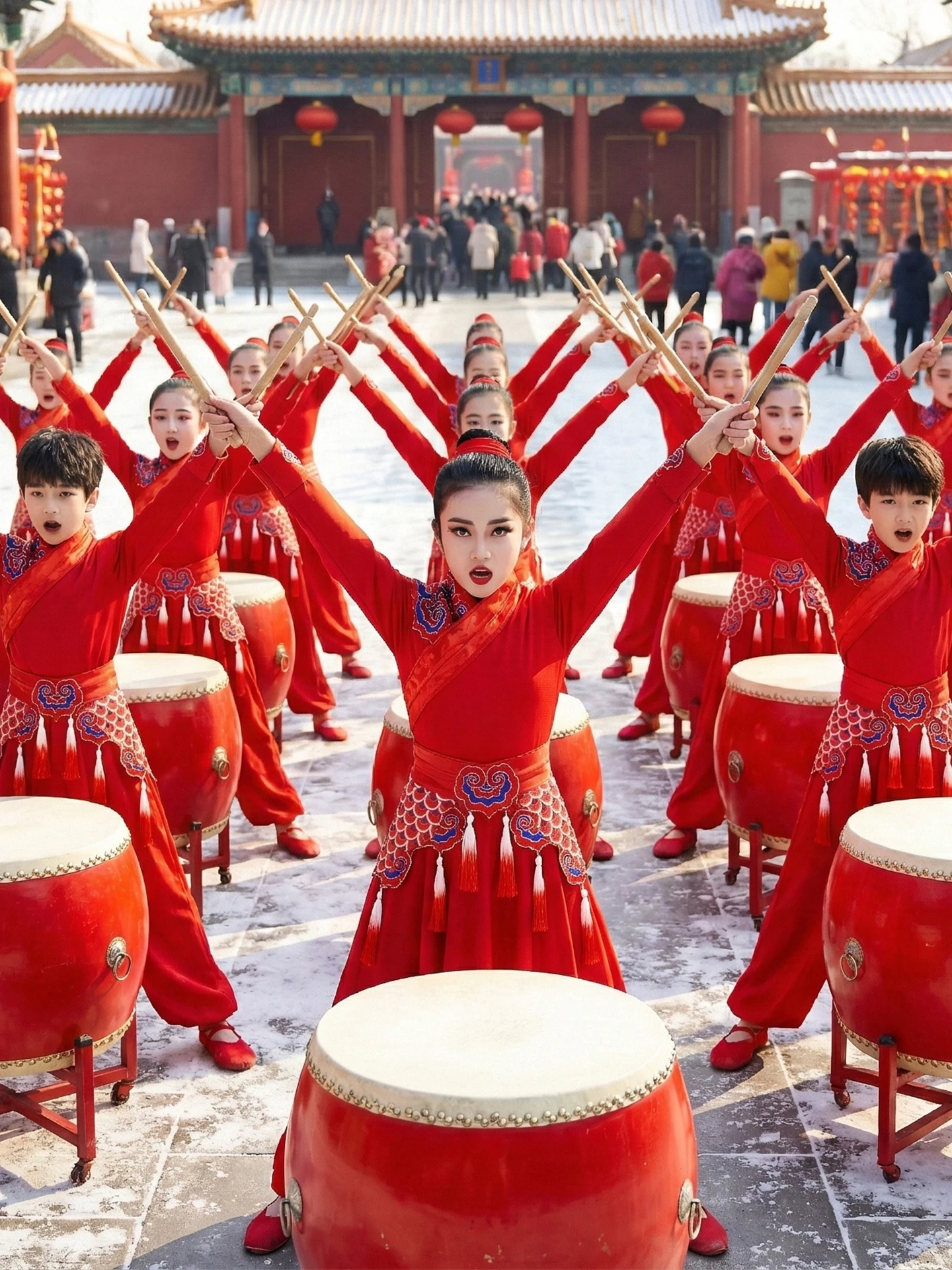 

Новый детский костюм для выступлений 2026 года: танцевальный, праздничный, для барабанщиков, вдохновляющий, на Лунный Новый год