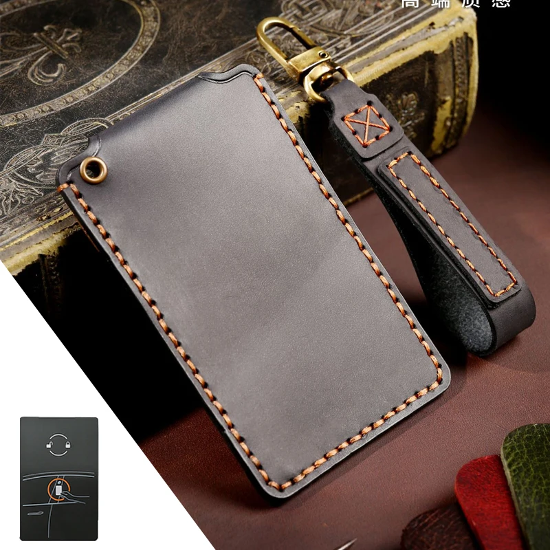 Leather Car Card Ke…