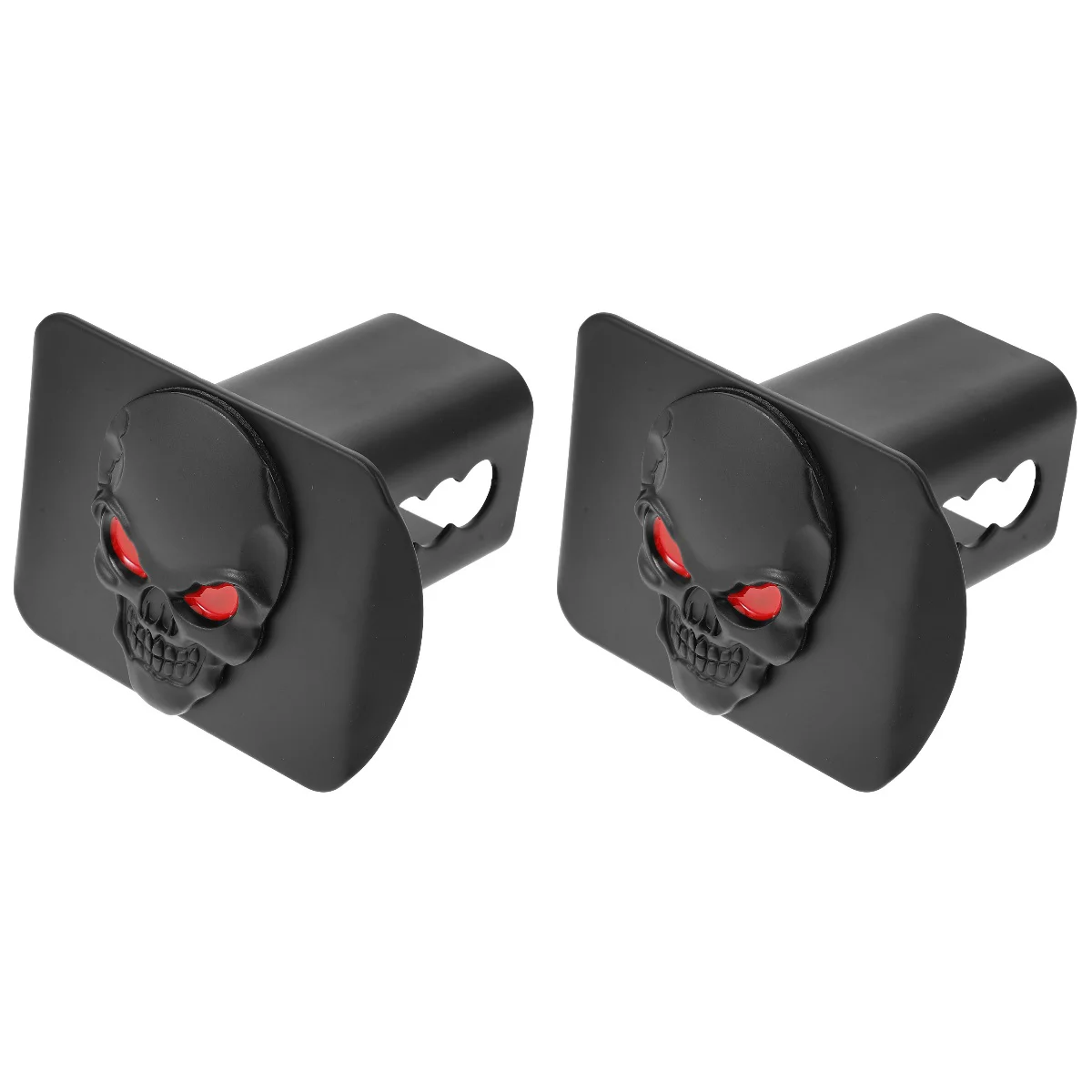 

Set of 2 Trailer Cover Hitch Covers for Trucks Receiver Tube Plug Towing Auto Accessories Car Dust Protection Cap