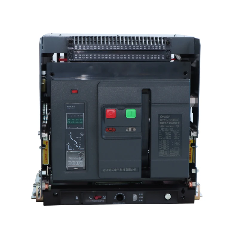 

Drawer type air circuit breaker MTW1-3200 3P/4P 2000A 2500A 2900A 3200A ACB and motor overload and short circuit protection