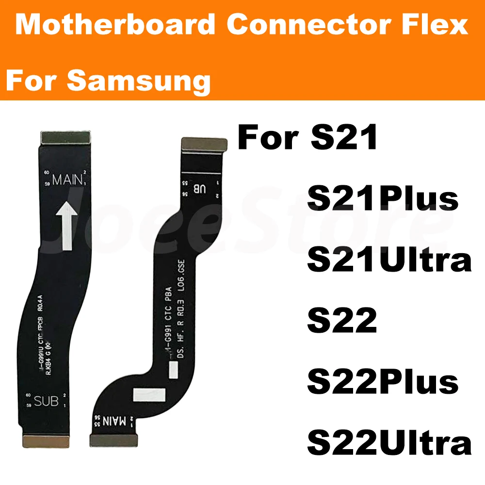 

Motherboard Charging Connect Flex For Samsung Galaxy S21 S22 Plus Ultra S21FE LCD Display Connect Mainboard Extend Cable Ribbon