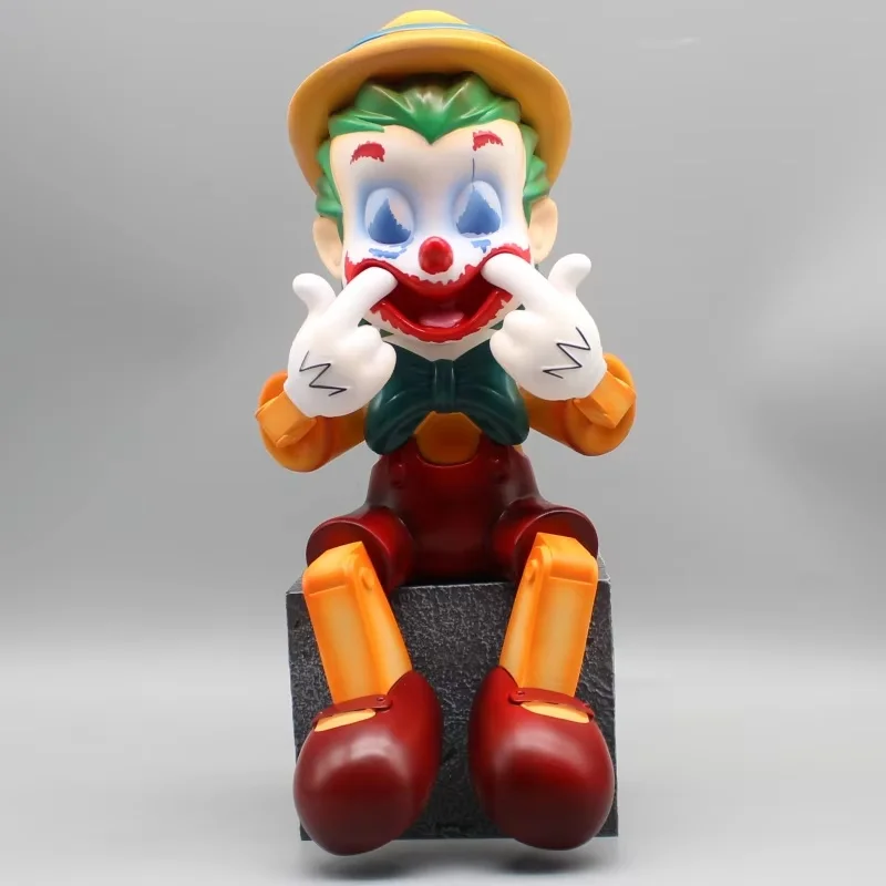 

Pinocchio The Joker Action Figure Anime Suicide Squad Figurine Toys Manga 29.5cm PVC Collection Model Doll Gift for Children