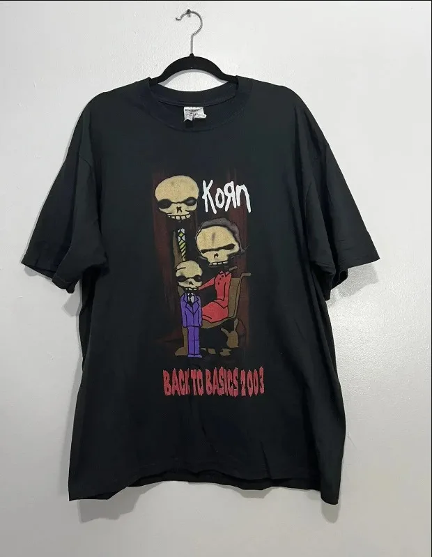 Vintage Korn Limp Bizkit Shirt 2003 Tour T-Shirt, Gift Shirt