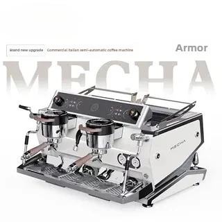 Bean Season Wendougee Italian Semi-automatic Coffee Machine Commercial Double Head Electric Control Double Boiler Mecha Mecha