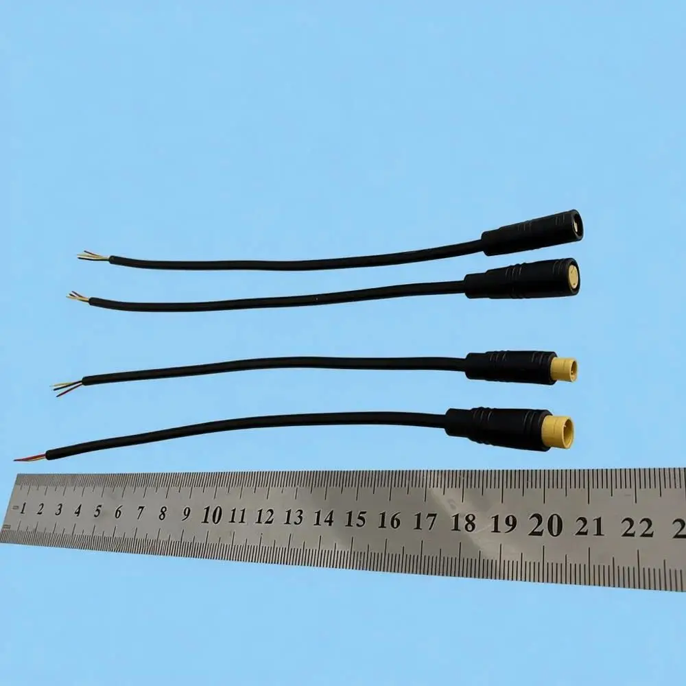 1PC 6mm 8mm Male Female Julet Electric E-bike Butt Plug Connector Cable Signal Sensor Waterproof Scooter Wire M6 M8 2/3/4/5/6Pin