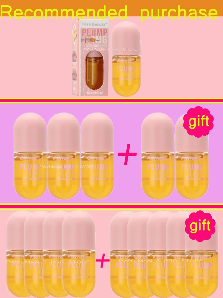 Long Lasting Lip Plumper Oil Instant Volumising Enhancer Lip Serum Collagen Lips Volume Increases Lipgloss Sexy Cosmetic