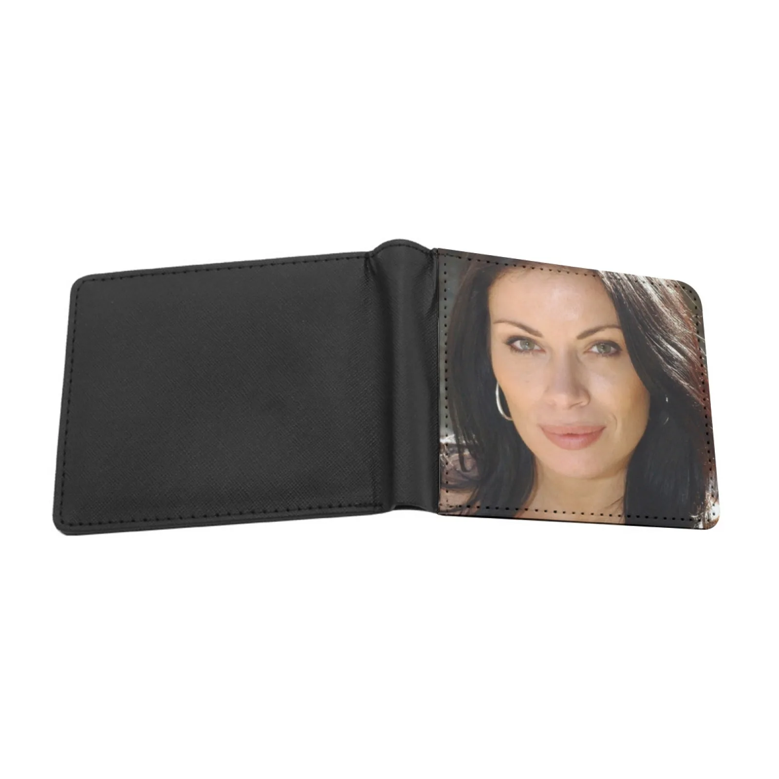 Corrie Legends : Carla Connor Personalized Men's Leather Wallet Credit Card Pouch Purse Street Corrie Uk Tv Corrie Classic Pop