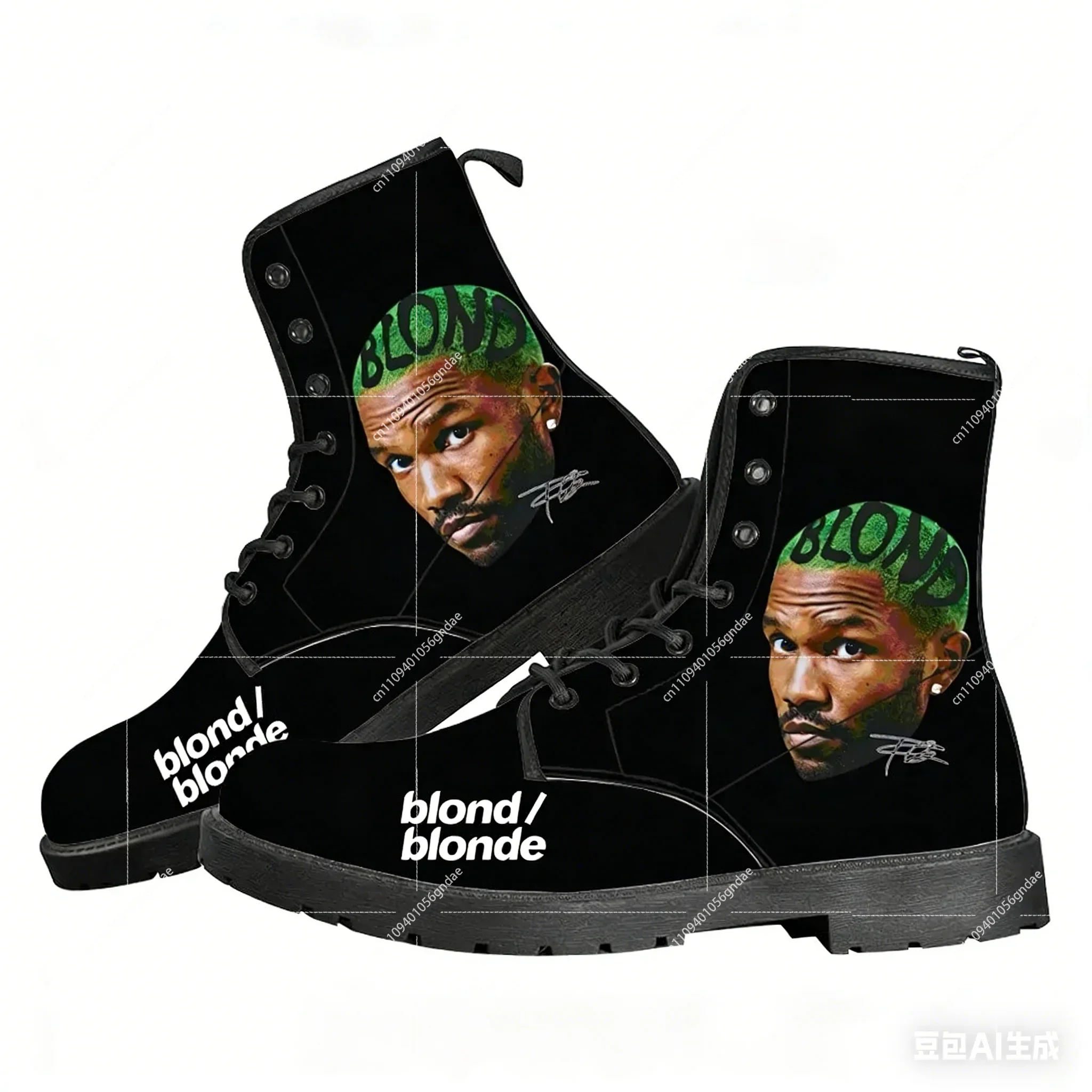 

Повседневные ботинки F-Frank O-Ocean в стиле хип-хоп и рок для мужчин, женщин и подростков, модные 3D-ботинки для улицы, высококачественная обувь на заказ