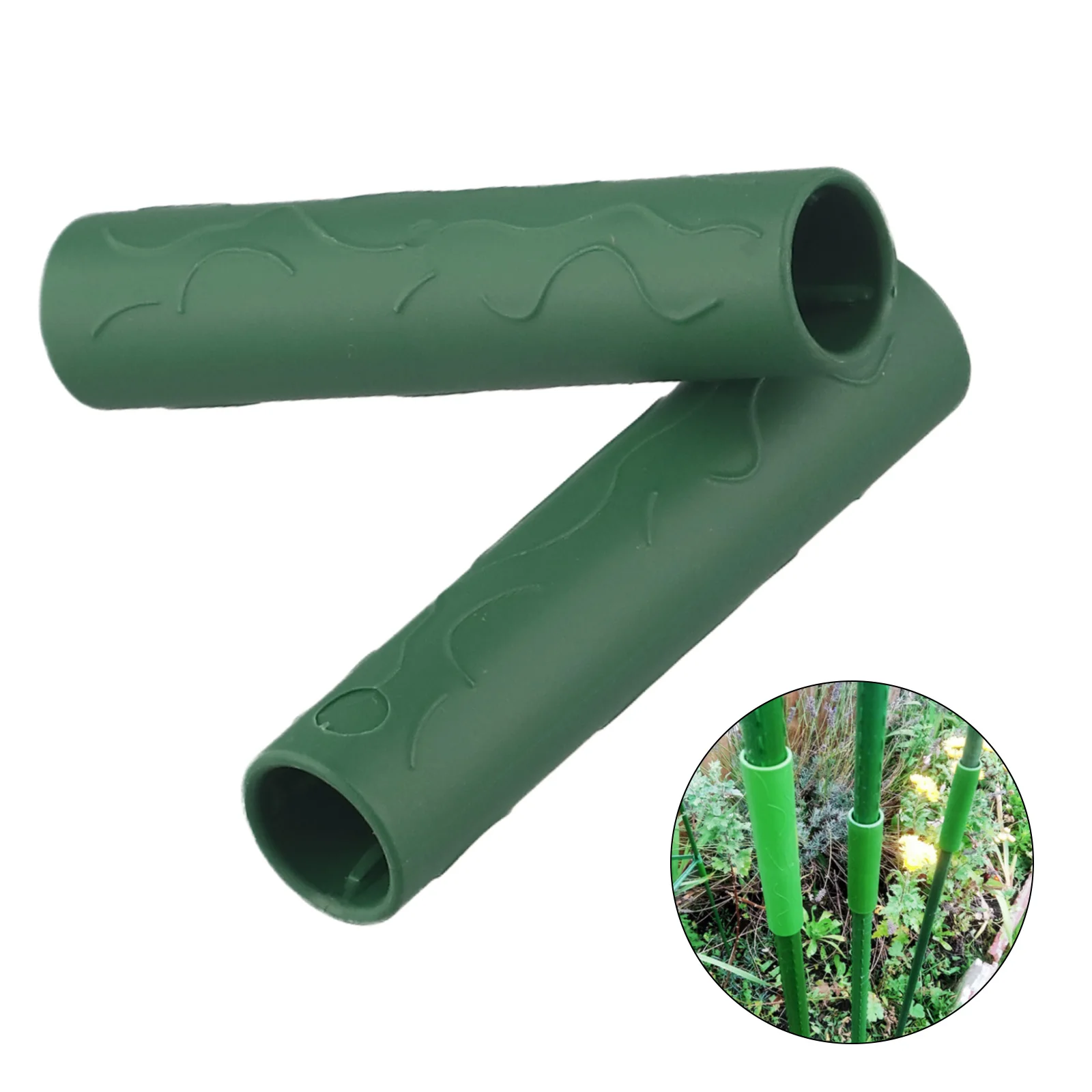 20PCS Plant Support Rod Connectors for Extending Support Structures in Greenhouse Film Brackets Sun Shade Net Installations
