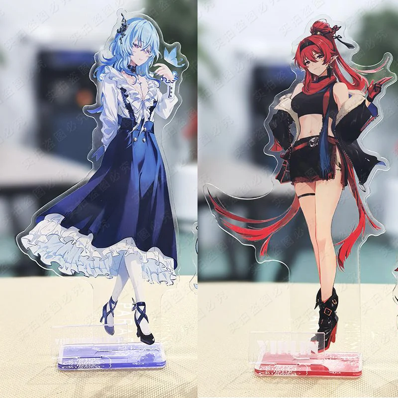 Wuthering Waves Winter Invitations Acrylic Plaque Standee Figure Camellya The Shorekeeper Yinlin Model Plate Decoration Keychain