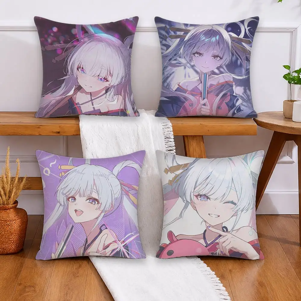 

Anime C-Cosmic P-Princess K-Kaguya Pillow Case Pattern Printed Pillowcase For Living Room Sofa Cushion Cover