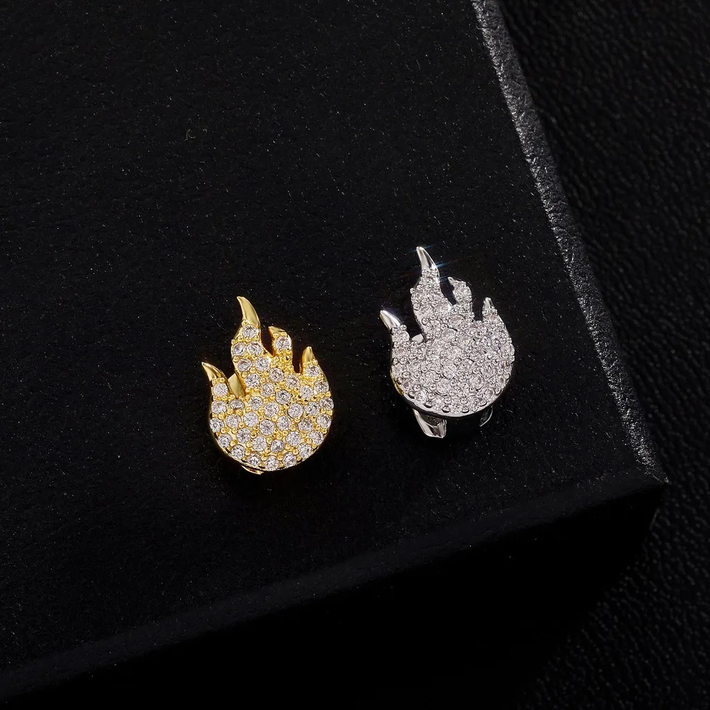 Gold Plated Grill Unique  Grills Zirconia Tooth Grill Secure Single Tooth Grill For Gift For Lovers Stylish Occasions