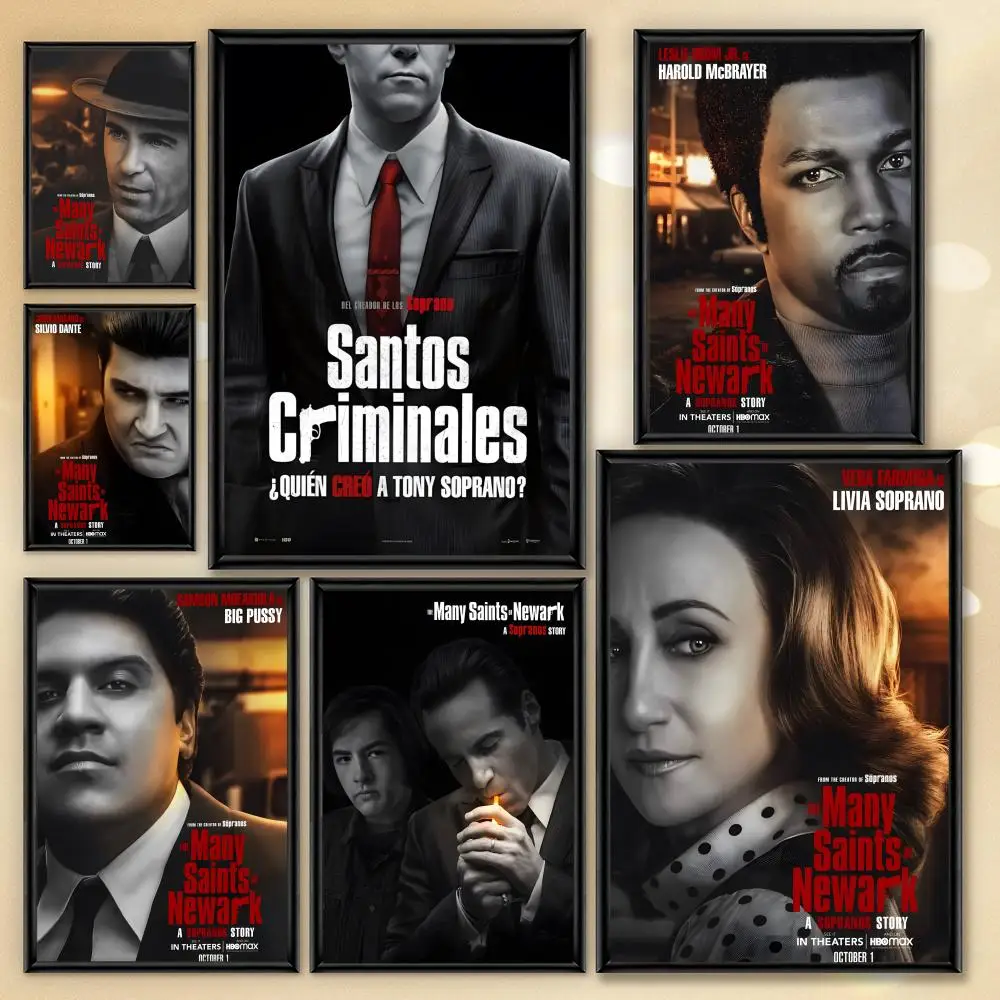 ملصق The Many Saints of Newark HD PVC المقاوم للماء - لاصق ذاتي قابل لإعادة الاستخدام لشريط المكتب المنزلي