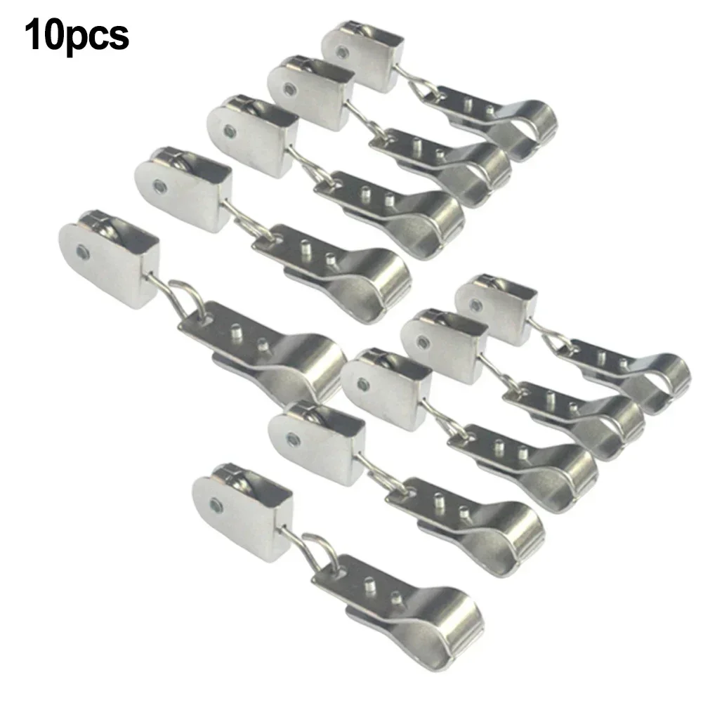 Heavy Duty 304 Stainless Steel Pulley & Clamps For Shade Sail Installation Stainless Steel Pulley Wheel Wire Compatibility