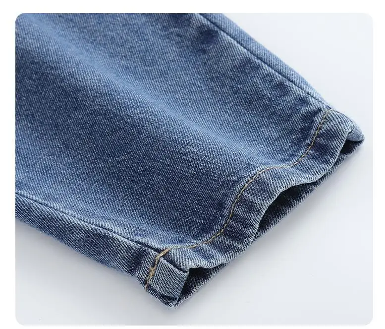 2026 Neue Koreanische Version Weicher Gewaschener Denim Kinder-Overall Jungen und Mädchen Vordertasche Einfarbig Integrierte Hose 0-5 Jahre – Detail 18