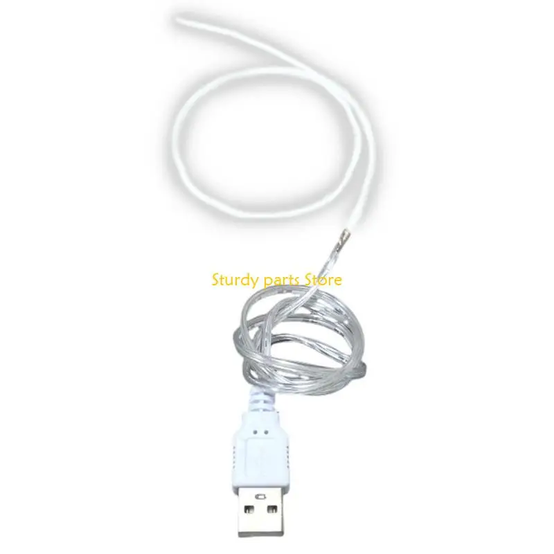 

97QC LED Filament Flexible Light 360 Degree Lighting Bendable Bulb Lamp Decorative Light Bulb Accessories For Household Use