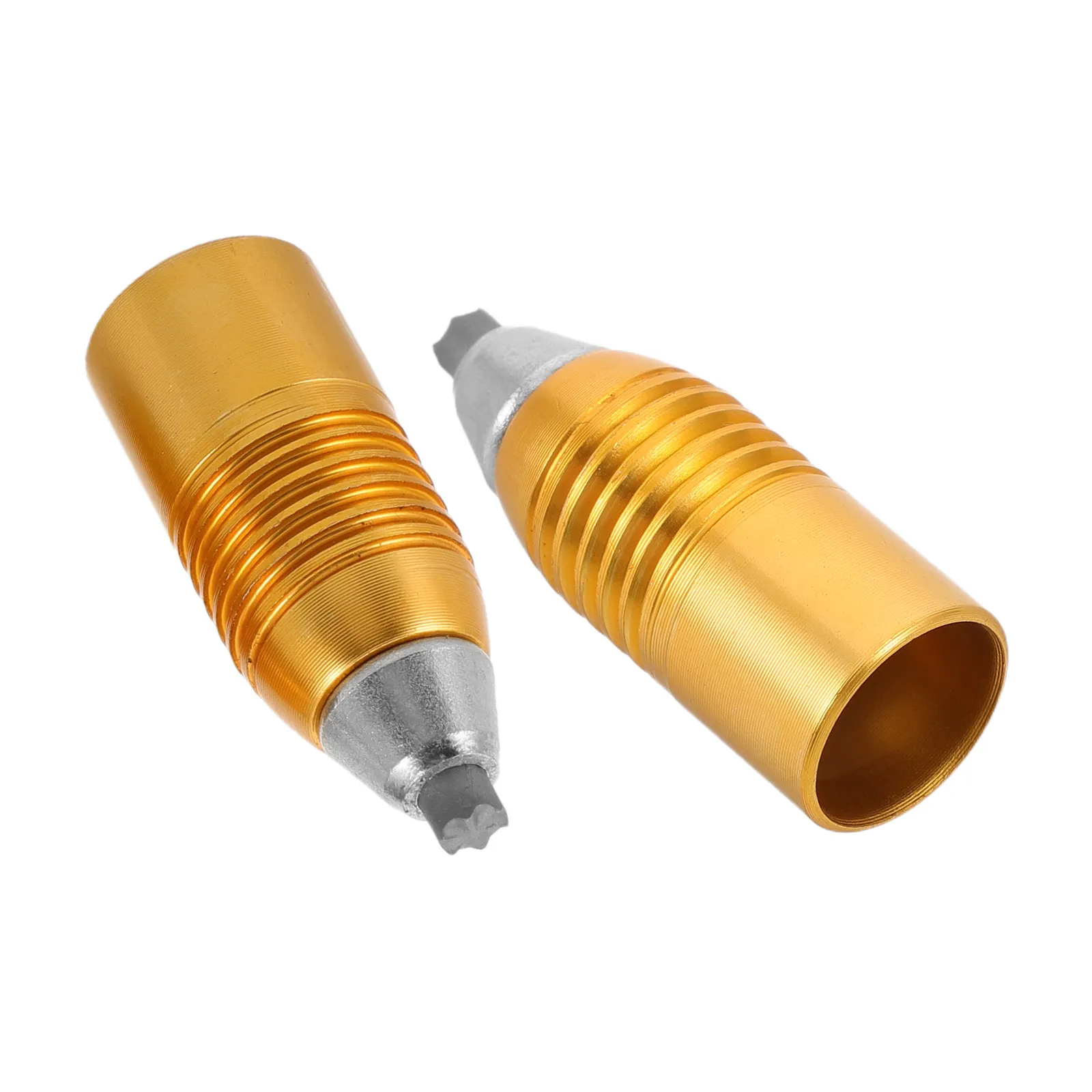 2Pcs Stainless Steel Trekking Pole Tips Tungsten Carbide Hardened for Maximum Grip Anti-Slip Mountain Hiking Climbing Durability