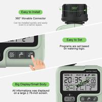 HCT-322 Automatic Water Timer Garden Digital Irrigation Water&Time Save Intelligent Outdoor Used Sprinkler Machine To