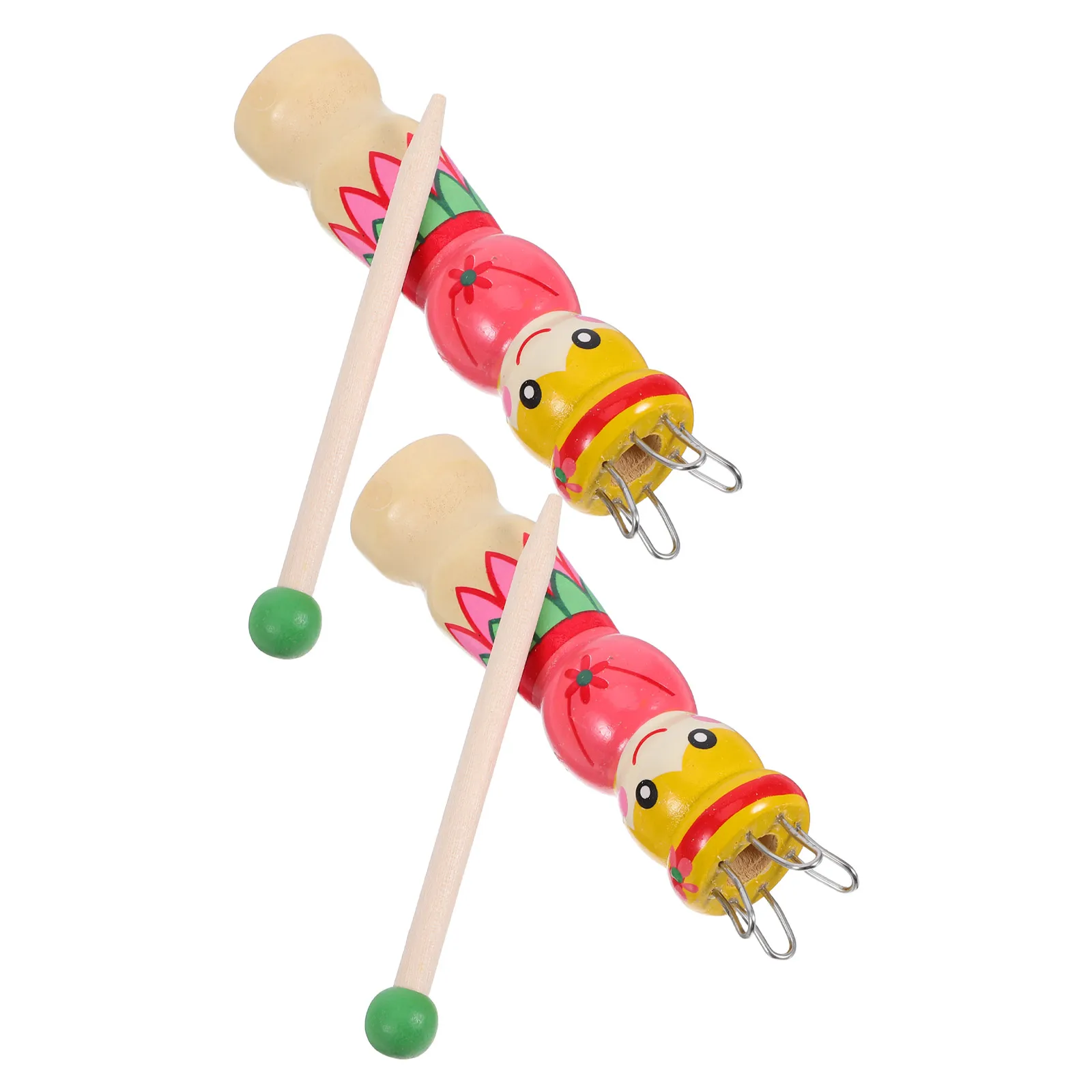 

2 set 2 Sets Wood Tools for DIY Projects Kids Practice Wood Hand Tool For Knitting Hand Tool Mini Weaving Kit Smooth Surface