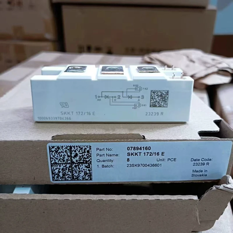 SKKT172/08E SKKT172/12E SKKT172/14E SKKT172/16E SKKT172/18E Thyristor module