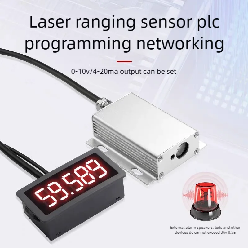 The Analog Quantity Of The Laser Distance Sensor Is Equipped With A Display Screen Which Shows The Real-Time Data Output