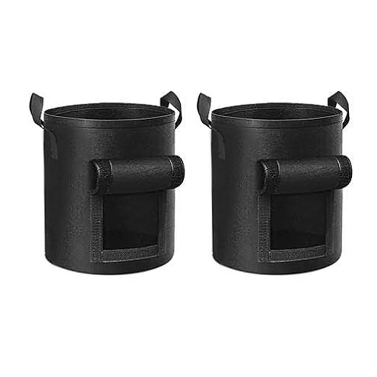 EULM 2-местные мешки для посадки картофеля, садовые мешки для посадки с усиленными ручками, утолщенные нетканые горшки