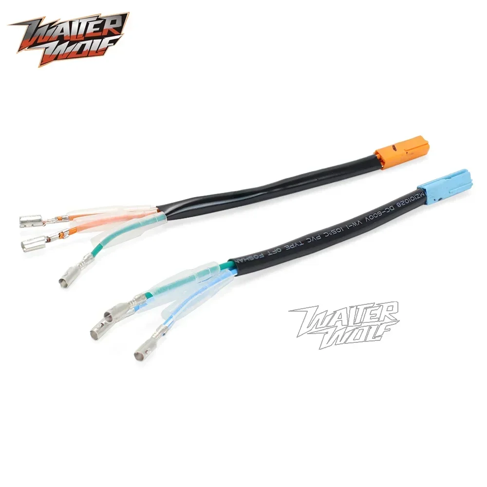 Conector de clavija adaptador de cable marcador de señal de giro para motocicleta HONDA CB 125R 150R 300 650 F/R 400 500 F/X 1000R REBEL CMX 300 500