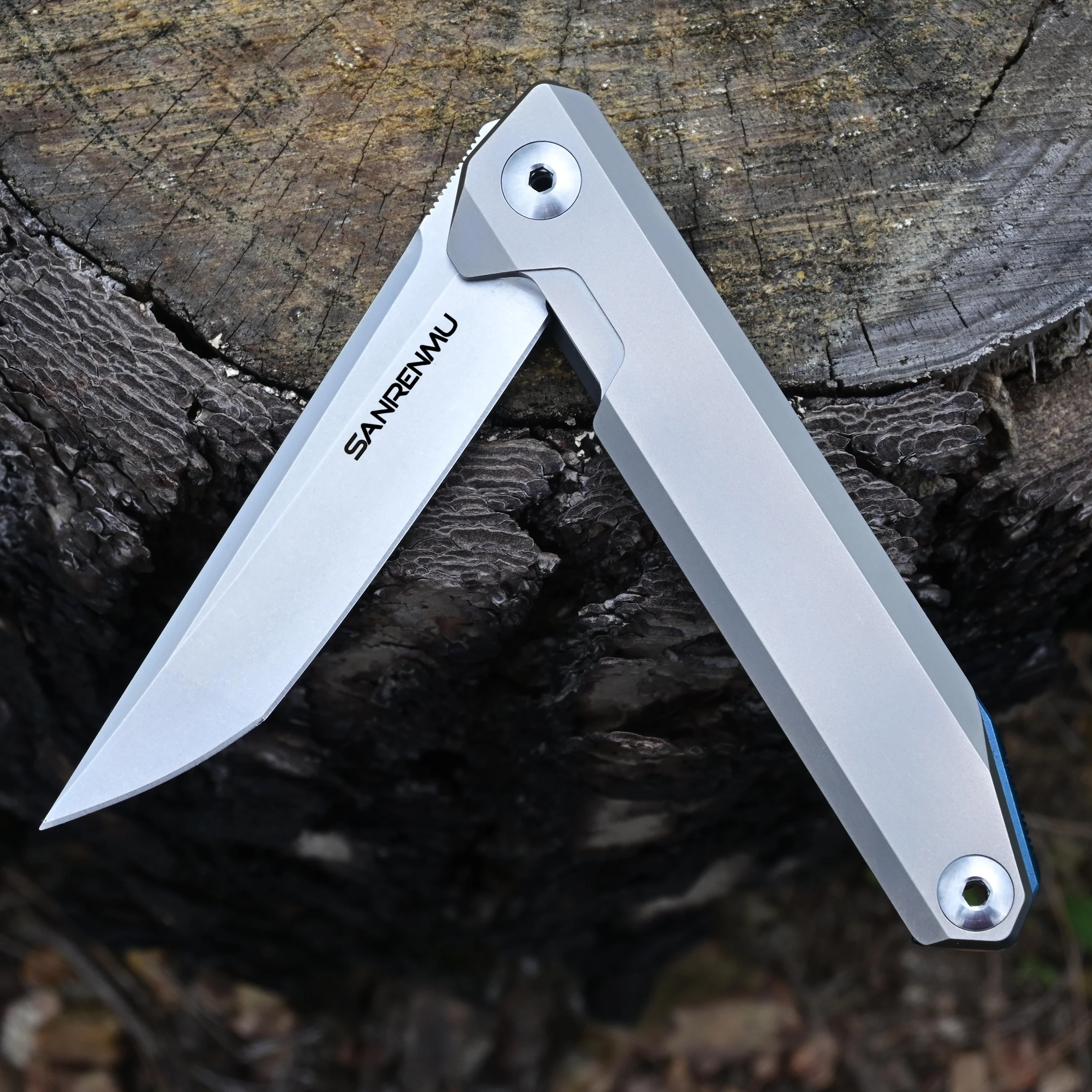 SANRENMU SRM 1161/1162 Pocket Folding Knife 14C28N Blade Flipper Ball Bearings Hunting Outdoor Survival Camping EDC Tool TOP