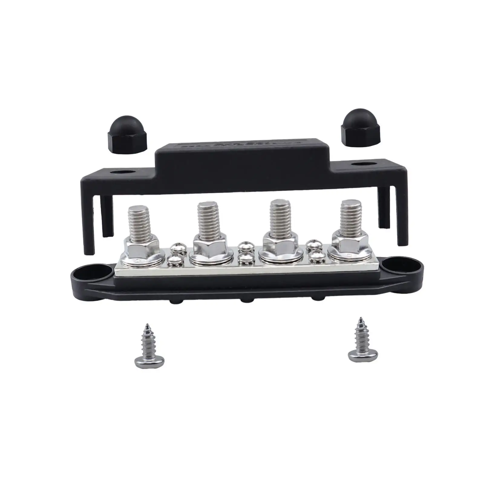 Power Distribution Block Connecting Blocks 300A Bus Bar Terminal Block for RV Boat Solar Wiring Marine Automotive