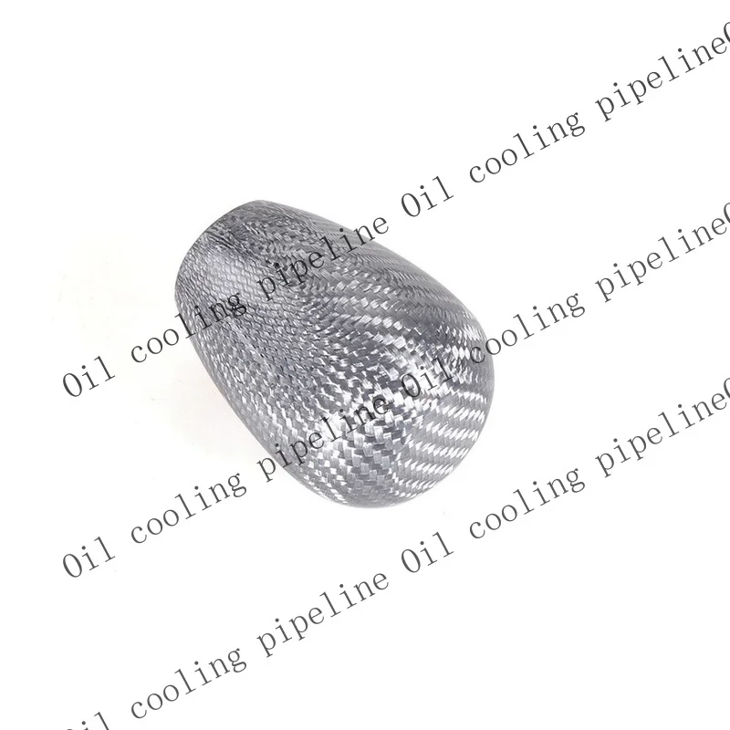 A+ Short Duck Egg Shape Carbon Fiber Shift Knob For General Fit Black Silver Red