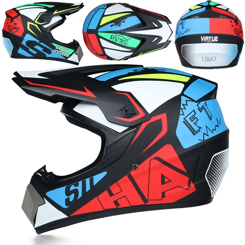 Hot Sales Motorcycle Helmet Children Kid Off-road Bike Downhill AM DH Cross Motorbike Child kid Capacete Motocross Helmets Casco