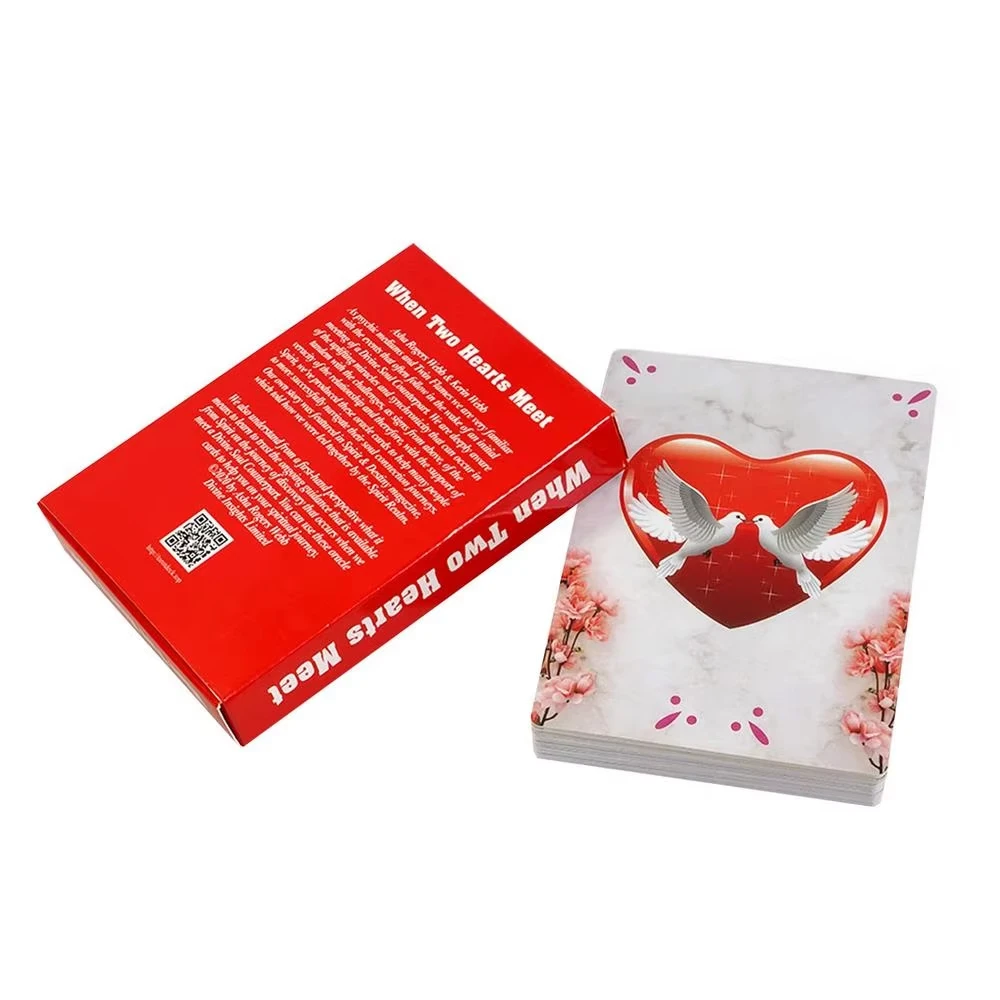 بطاقات الحب أوراكل التارو سطح السفينة النسخة الإنجليزية العرافة التارو مجلس ألعاب للمنزل الأسرة الترفيه اللعب الدعائم #4