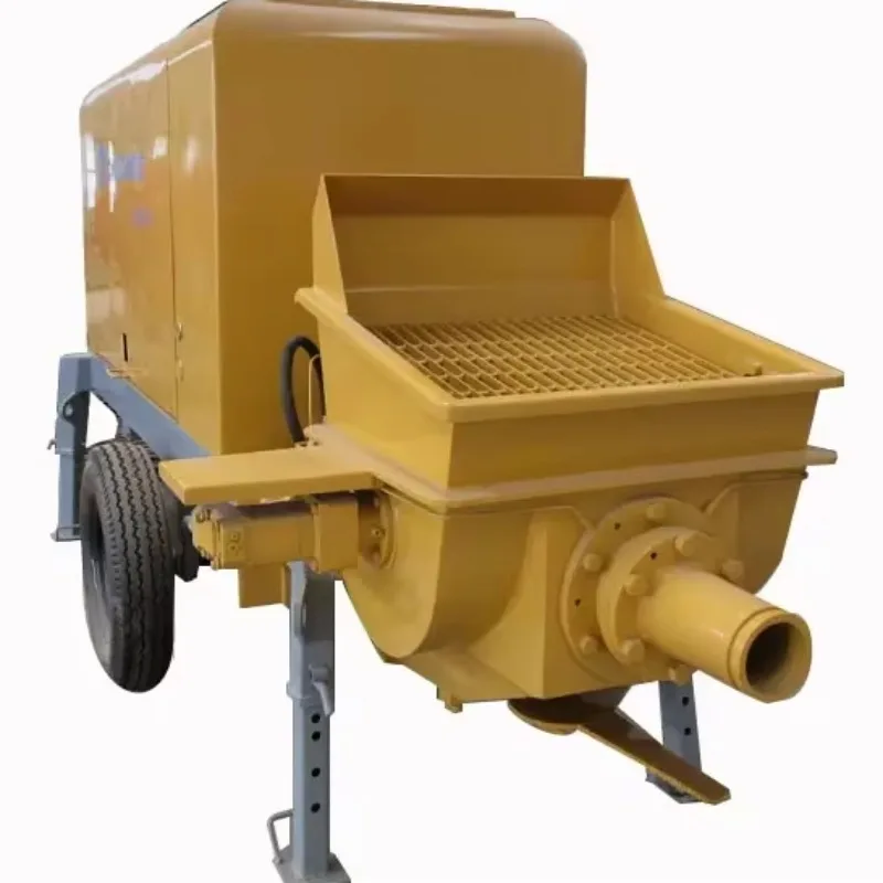 High Output S Valve Diesel Concrete Pump Wholesale From Top Engineering Machine Plant For Commercial Foundation Piling
