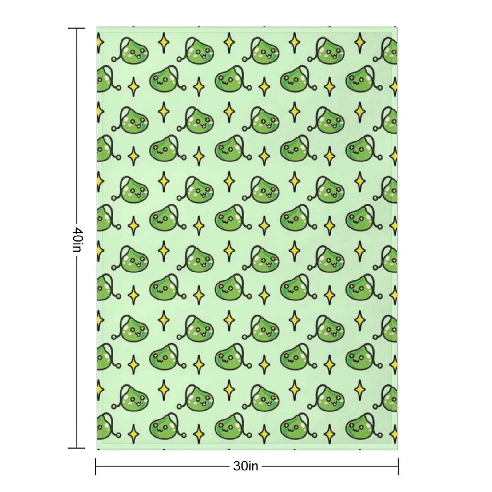 Cute Maplestory Slime Throw Blanket Single Custom Hairys anime Soft Plush Plaid Picnic Blankets