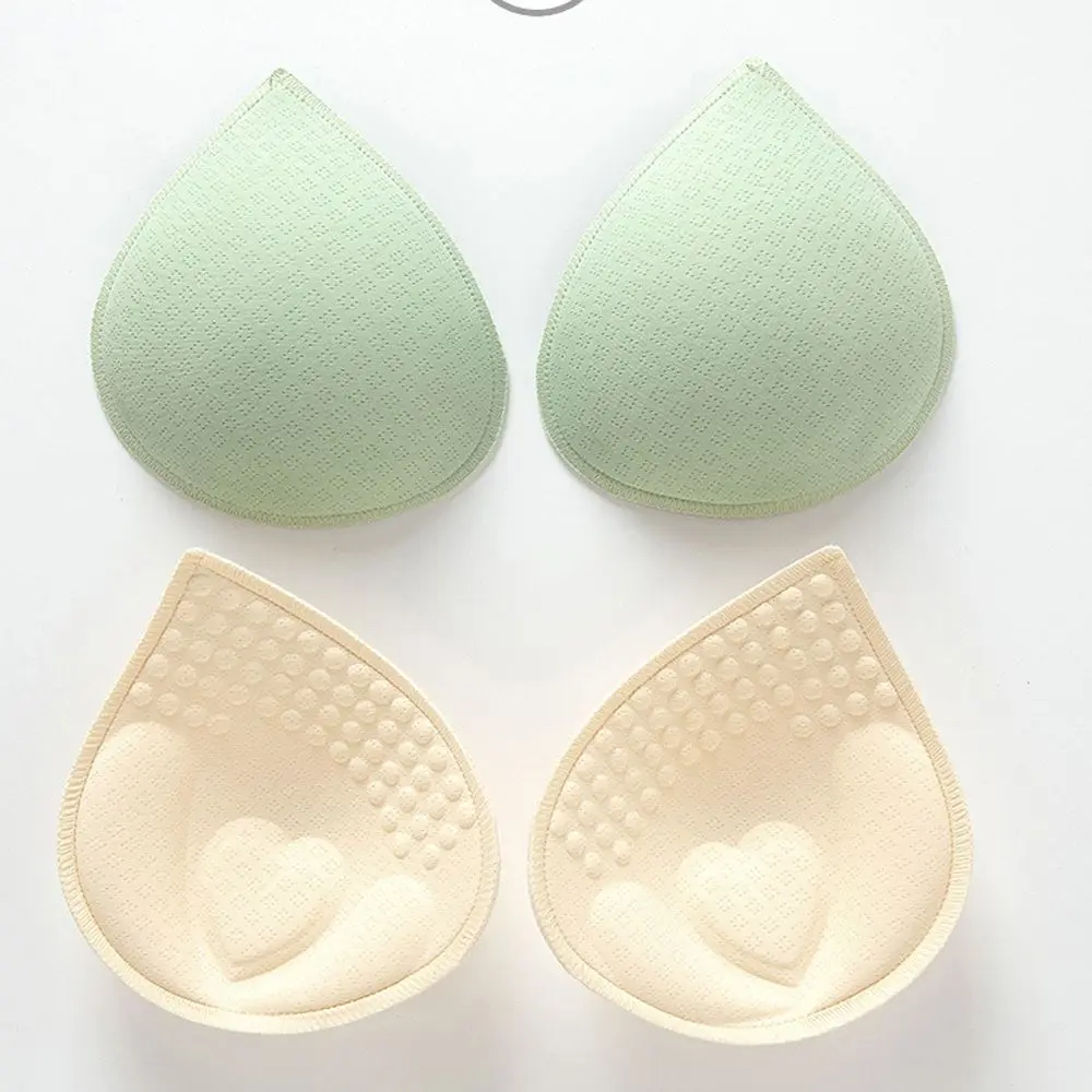 

Removable Water Drop Shape Lingerie Reusable Breast Bra Inserts Chest Cups Pad Women Clothes Accessories Bikini Padding Inserts