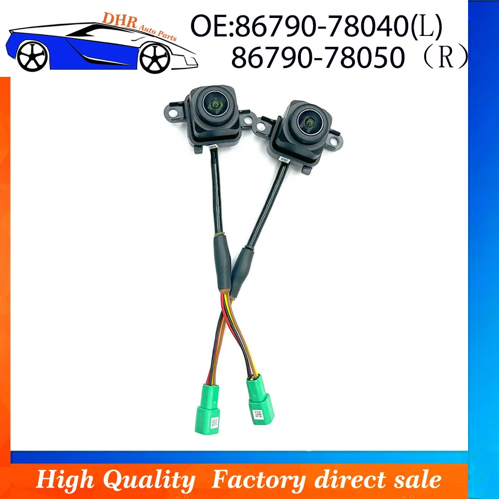 

Оригинальная 86790-78040 левая 86790-78050 правая для дополнительной камеры бокового вида 15-16 Toyota Lexus 8679078040 8679078050