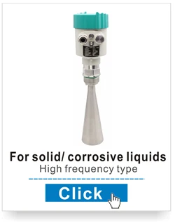 GLT741 80GHZ Radar Level Sensor for Liquid and Solid Silos radar Level sensor