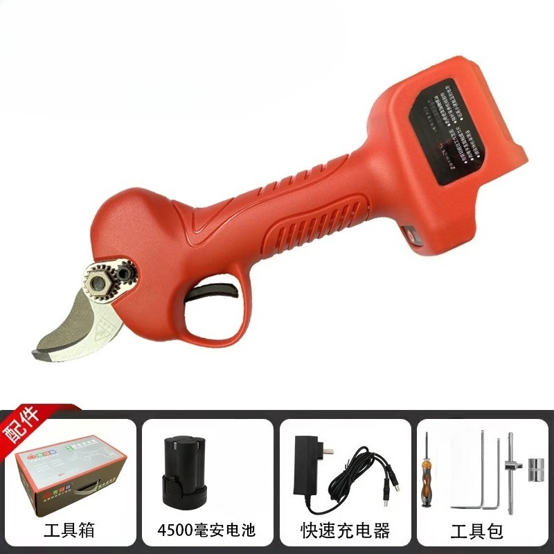 

32-литровые перезаряжаемые электрические секаторы с литиевой батареей, легкие садовые ножницы большой емкости