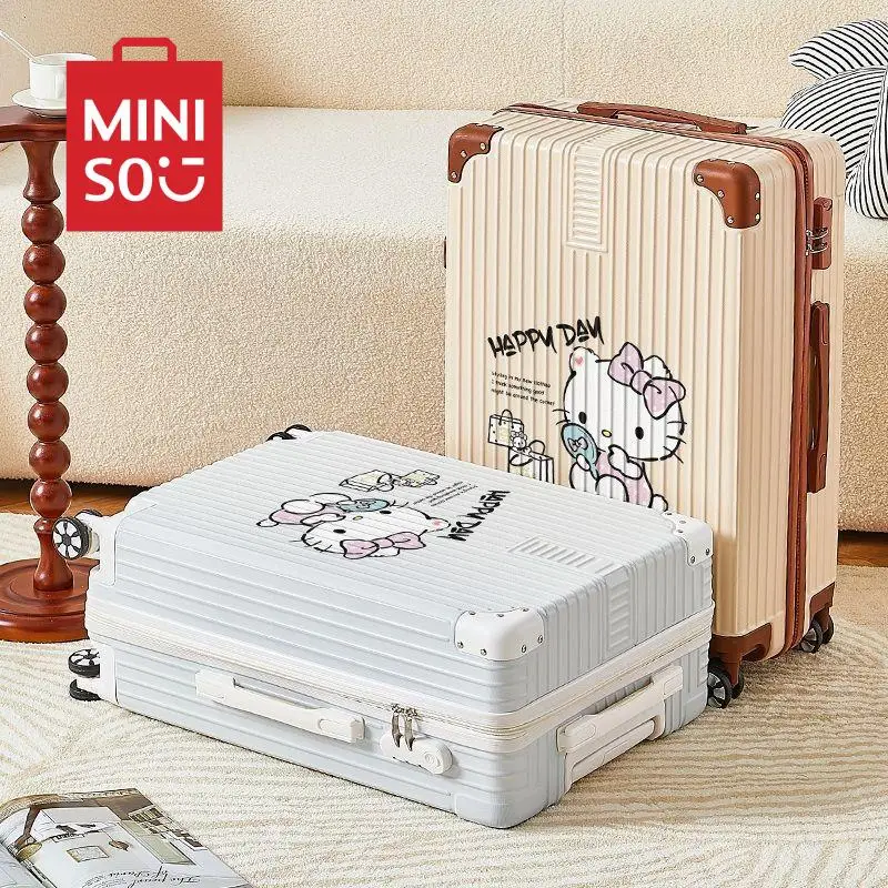 

Sanrio Genuine Trolley Suitcase Suitcase Hello Kitty Cartoon New Cute Password Lock Universal Wheel Large Capacity Boarding Case